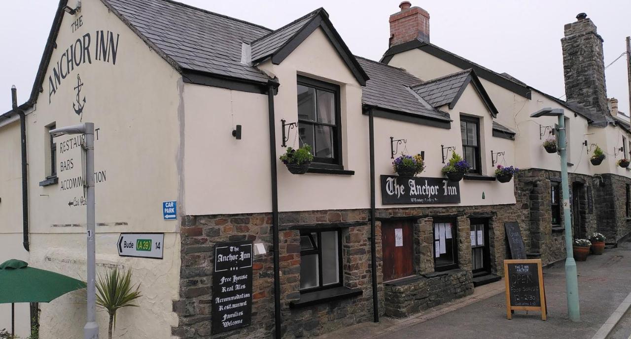 The Anchor Inn Hartland Exteriör bild